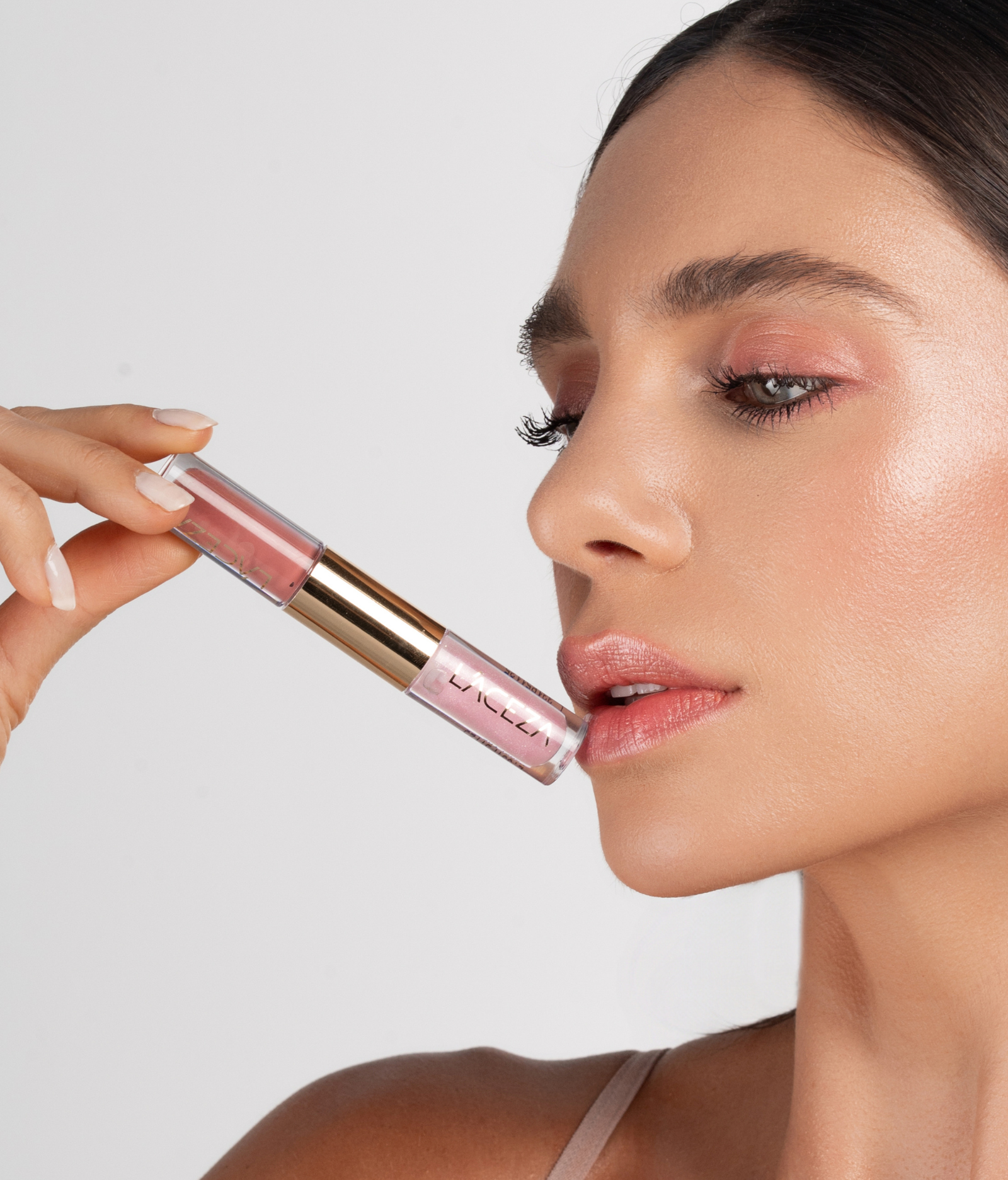 Batom Liquido + Gloss Golden Hour