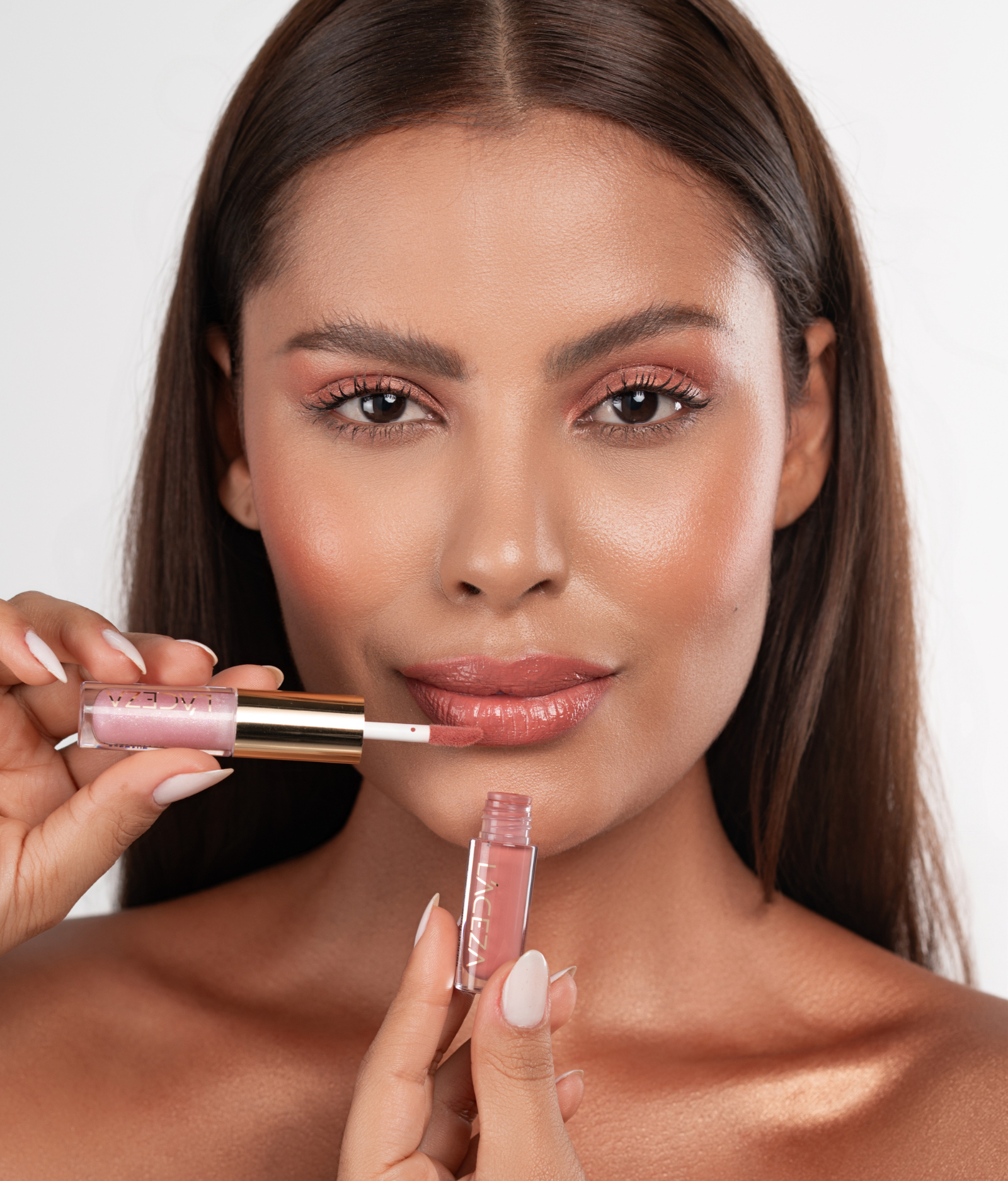 Batom Liquido + Gloss Golden Hour
