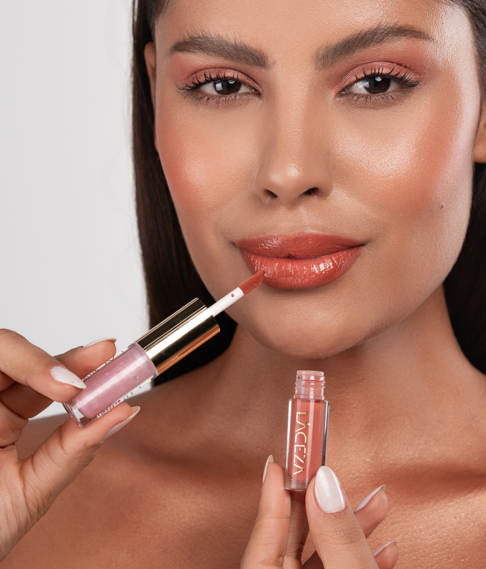 Batom Líquido + Gloss Âmbar