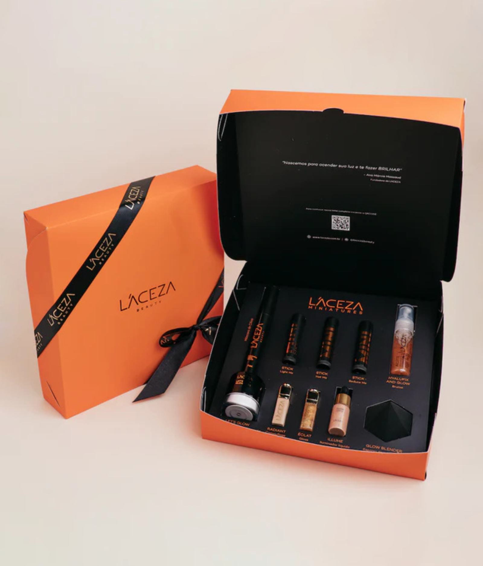 Kit 10 Miniaturas e Necessarie Glow on the Go